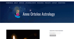 Desktop Screenshot of anneortelee.com